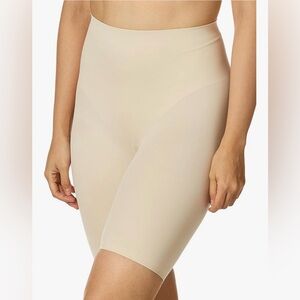 Seamless High-Waist Shapewear Shorts - Nude